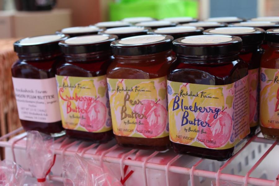 Homemade jam at New Kent Farmers Market