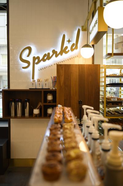 Spark'd Coffee Shop Interior
