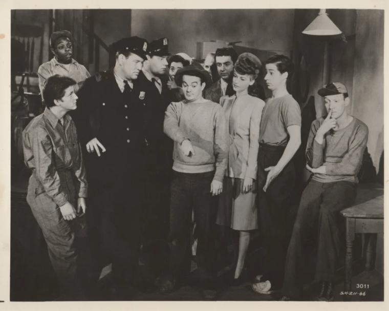 Ava Gardner and Ghosts on the Loose Cast in Promo Picture