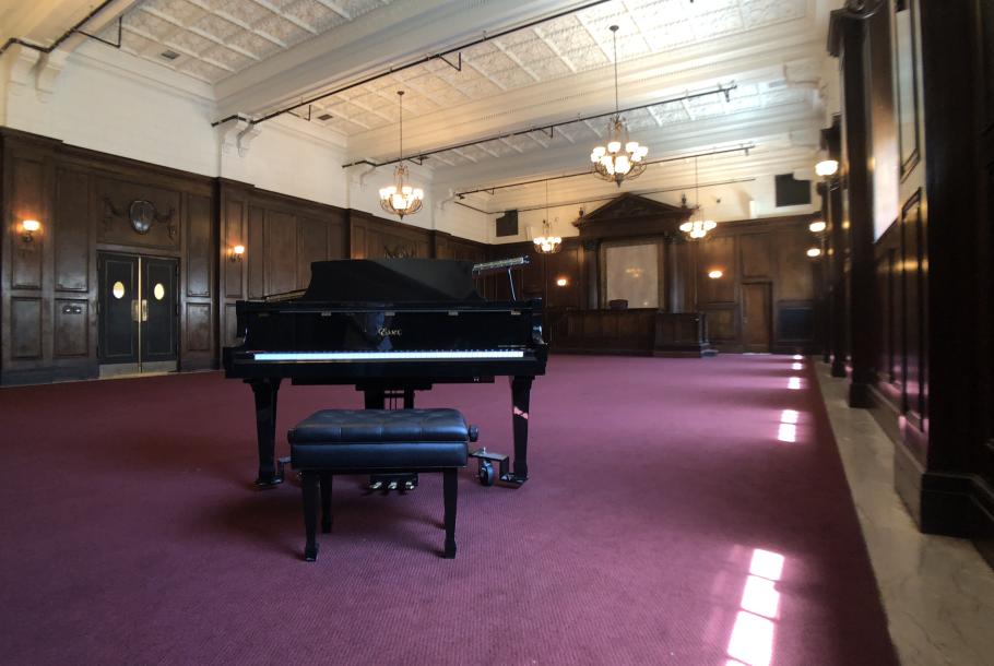 Gettys Art Center Courtroom