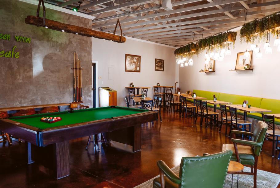 Green Room Cafe Inside