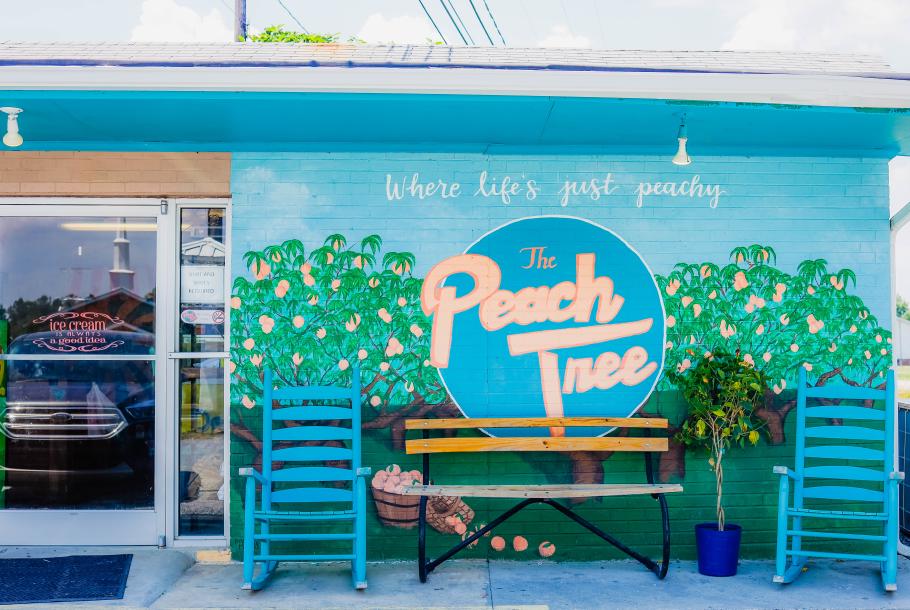 Peach Tree Exterior
