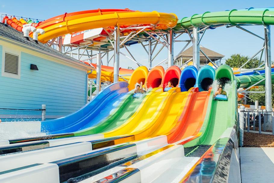 Waterslides