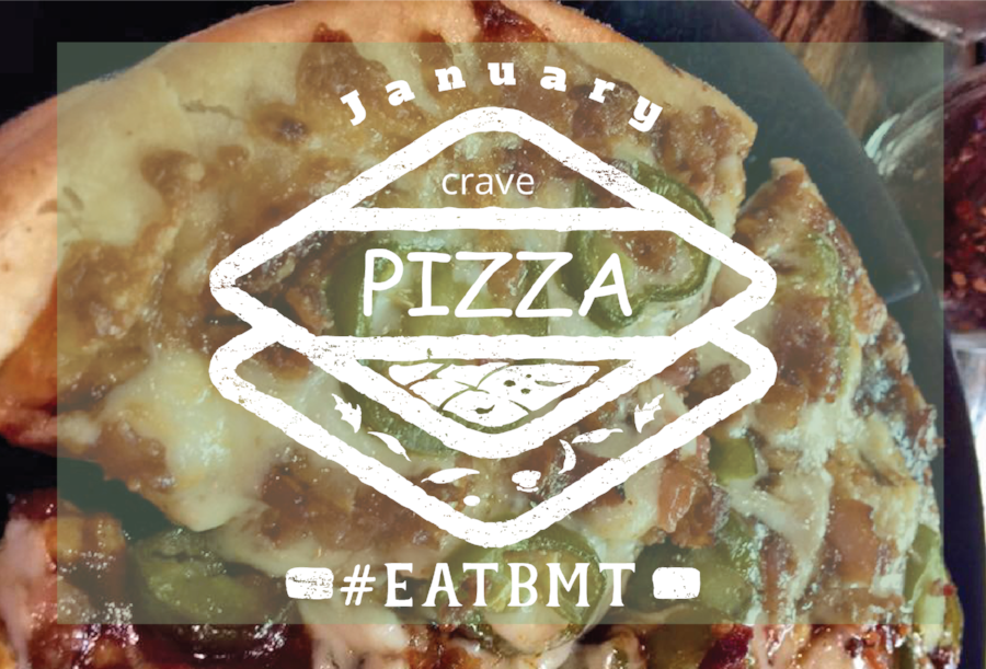 January Crave Pizza Logo #EATBMT
