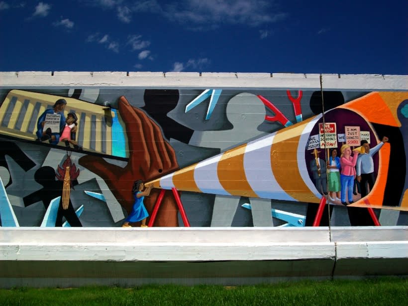Topeka, Kansas Murals Public artwork, NOTO Arts District, & local artists