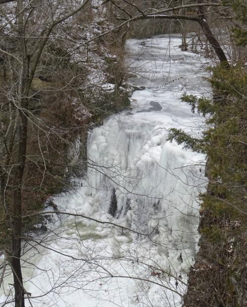 Hayden Falls Frozen