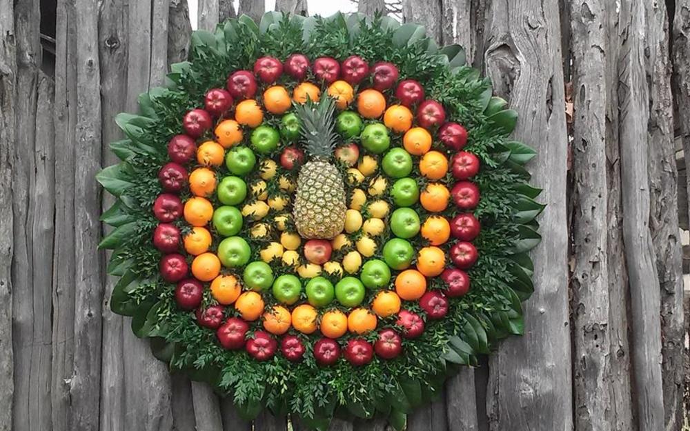 James Whites Fort Christmas Wreath