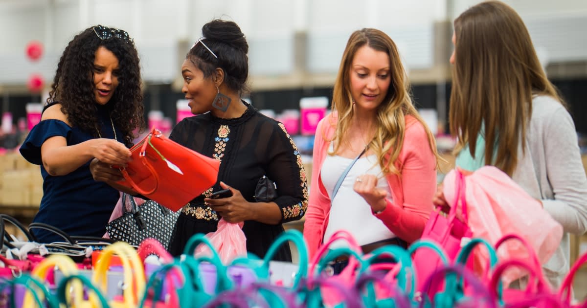 Shopping at the Vera Bradley Annual Outlet Sale