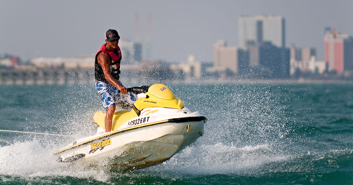 Fast or Slow, a Jet Ski is a Great Way to Go! | Visit Myrtle Beach, SC