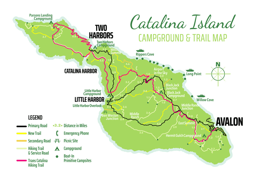 Campground & Trail Map