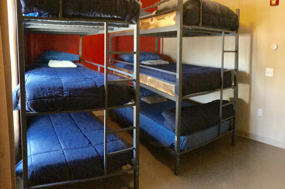 Six Person Male Dorm Room
