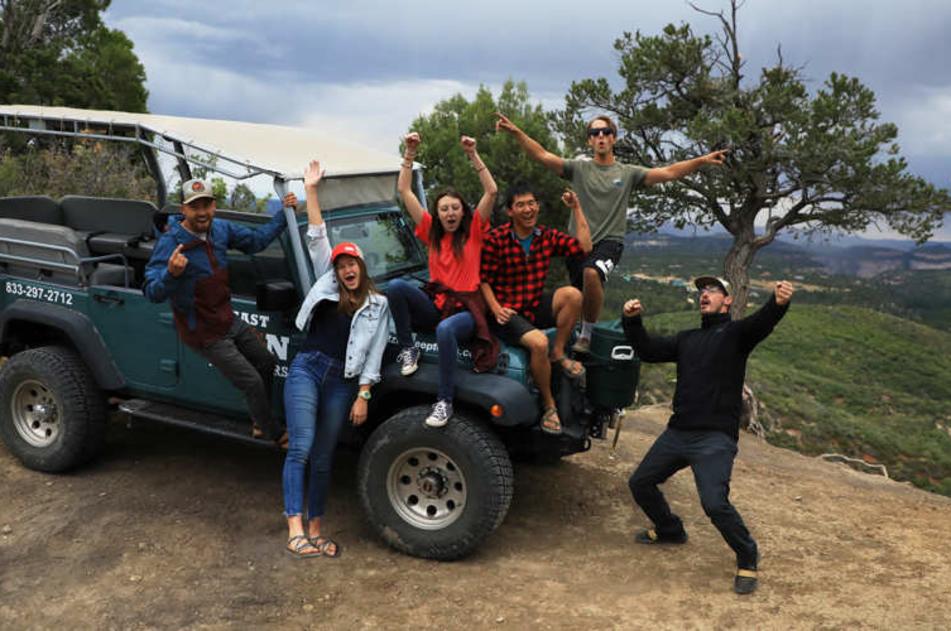 East Zion Jeep Tours Group Photo