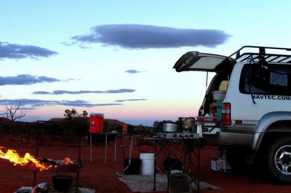 Outdoor Jeep Dining