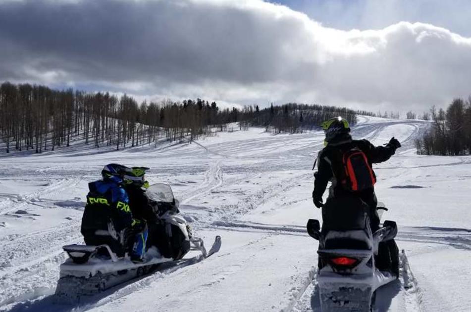 Wasatch Excursions - Two Snowmobiles