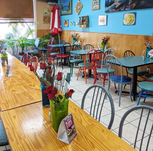 Caribbean Delight interior