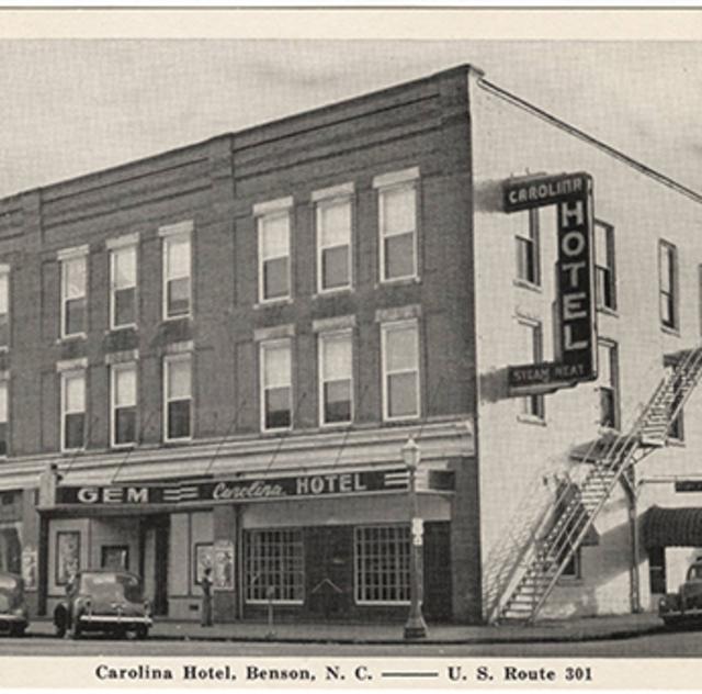Historic Postcard of Benson NC