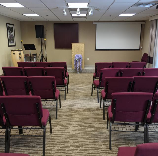 Comfort Suites meeting room