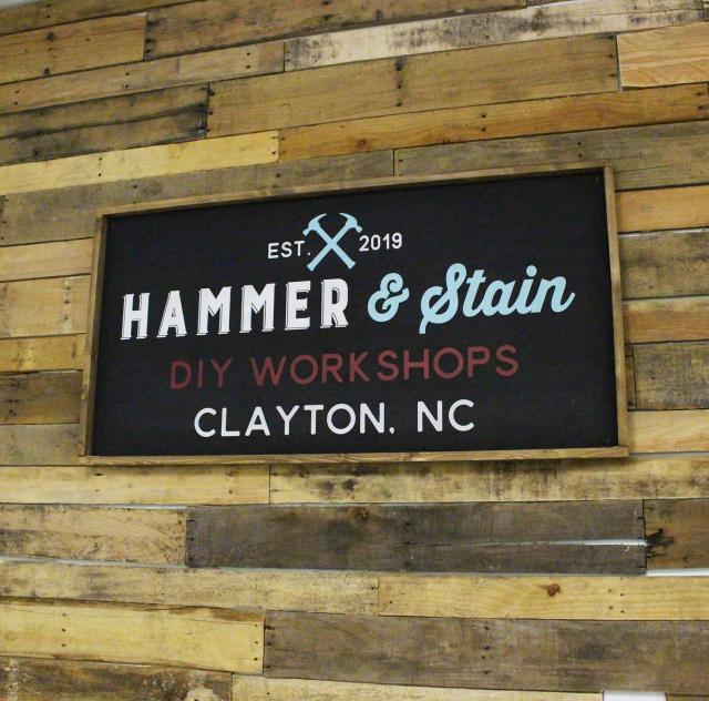 Hammer & Stain sign