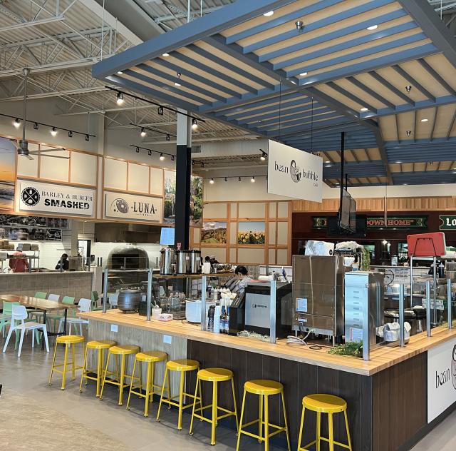 Old North State Food Hall Interior