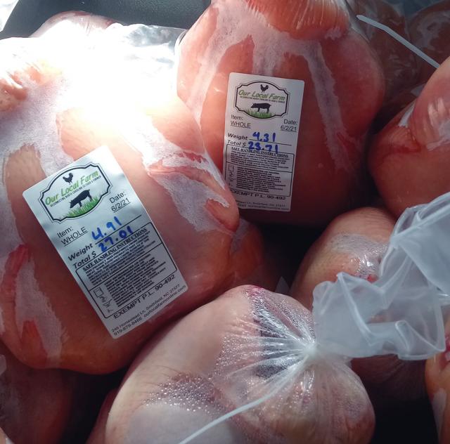 Our Local Farm whole chicken