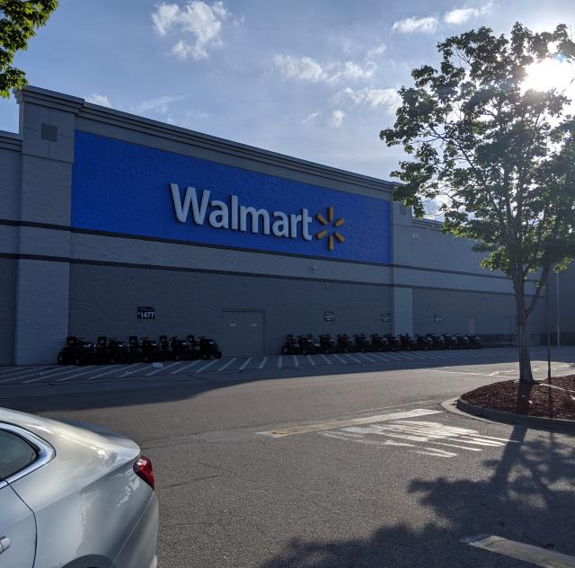 Walmart Clayton Exterior