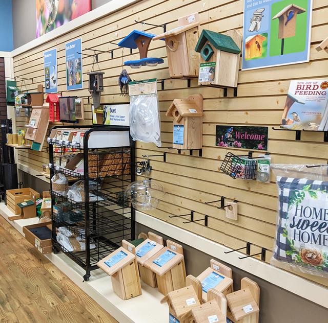 Wild Birds Unlimited birdhouses