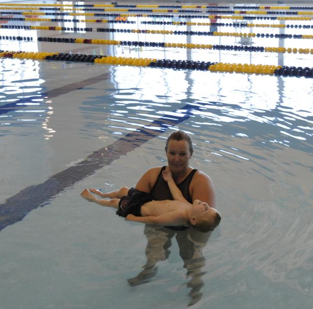 Swim Lessons at the Indoor Pool at the Smithfield Recreation and Aquatic Center