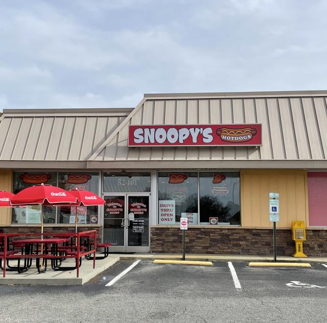 Snoopy's Hot Dogs