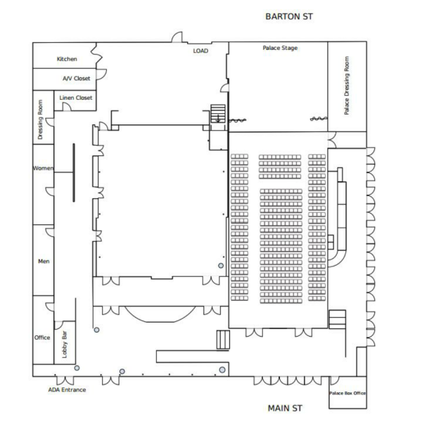 Grapevine Palace Theater Seating Chart