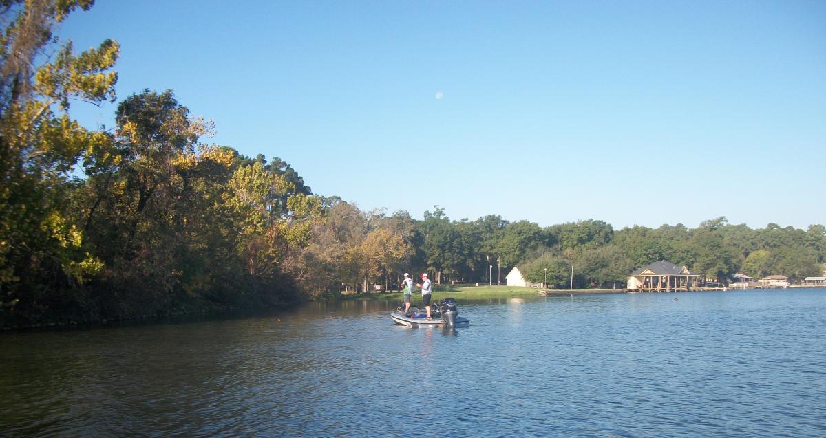 Lake Conroe fishing