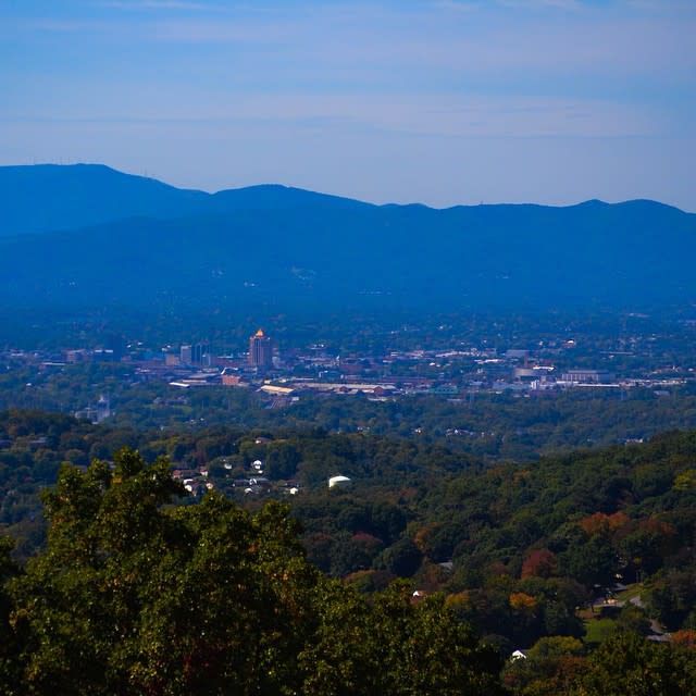 Roanoke Valley Overlook - Fall Photo