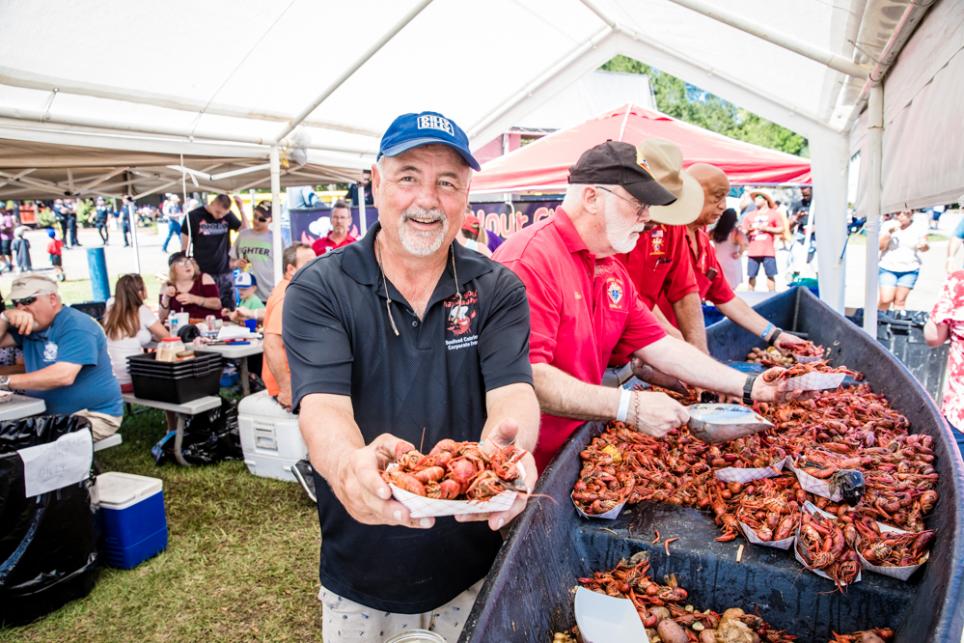 Slidell's All-You-Can-Eat Crawfish Cook-off at Fritchie Park