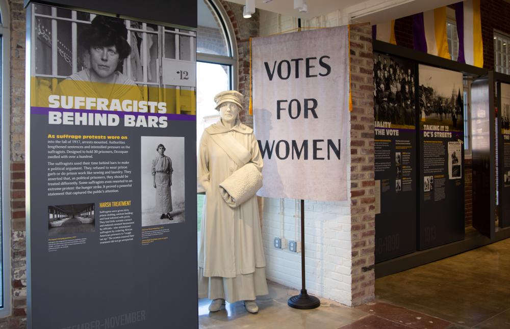 The Lucy Burns Museum at the Workhouse Arts Center