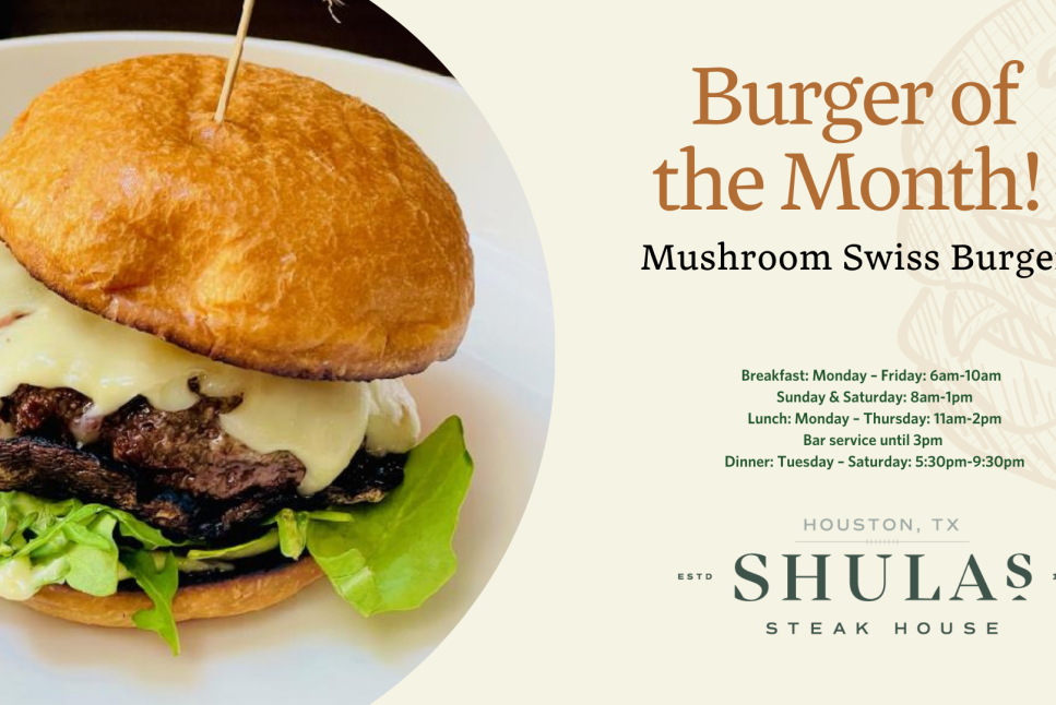 April - Burger of the Month