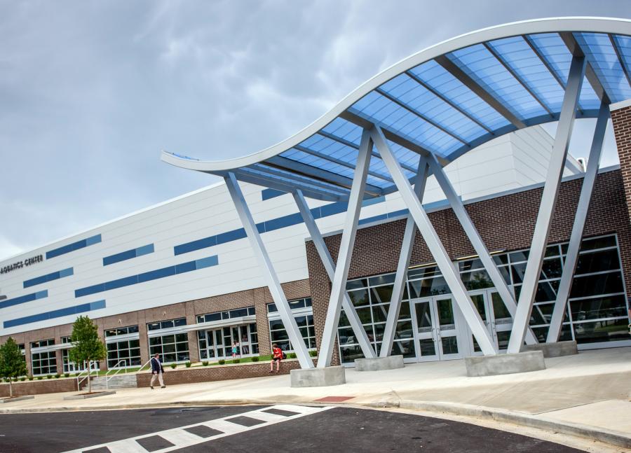 Huntsville Aquatics Center Building