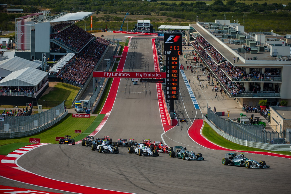 F1 at Circuit of The Americas in austin texas