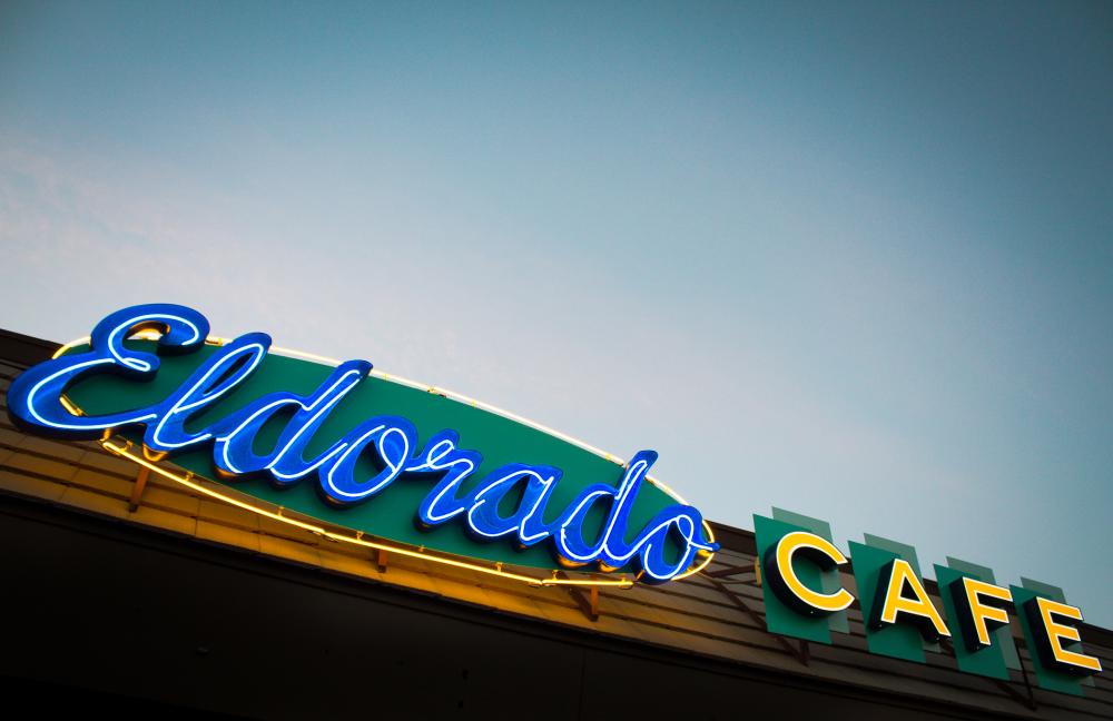 Eldorado Cafe neon sign in austin texas