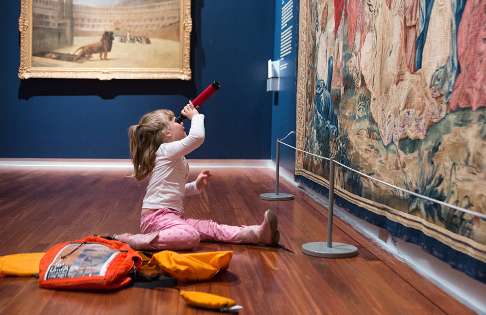 Family Backpacks at Utah Museum of Fine Arts