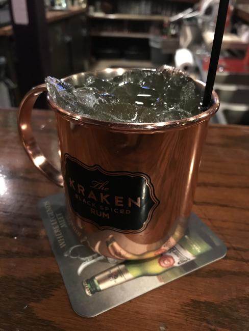 Moscow Mule at Houligans in Eau Claire