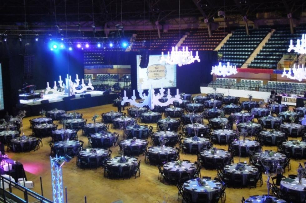 Banquet on the Coliseum Floor