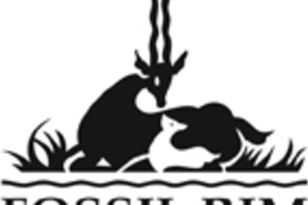 Fossil Rim Black Logo