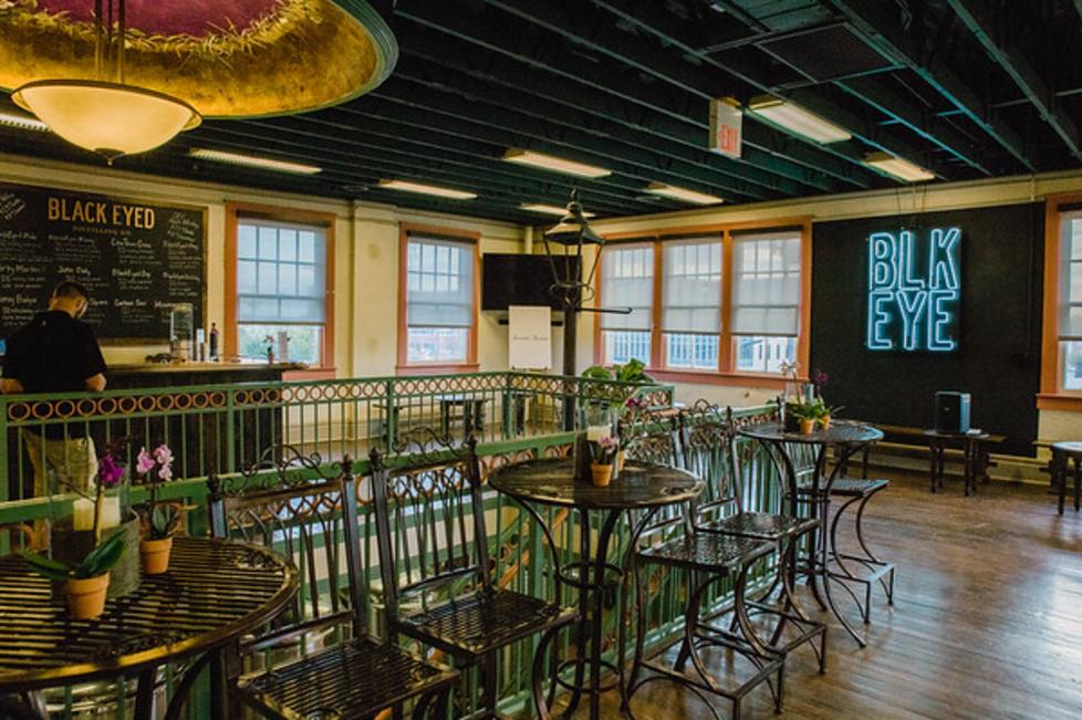 Upstairs in the Tasting Room