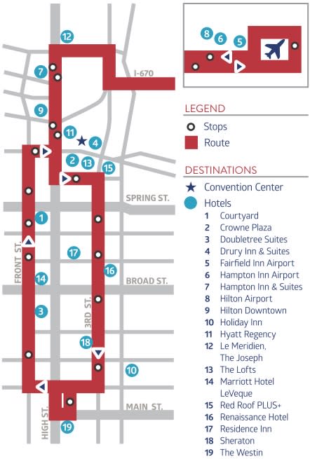Get From The Airport To Your Downtown Hotel For 2 75 With Airconnect