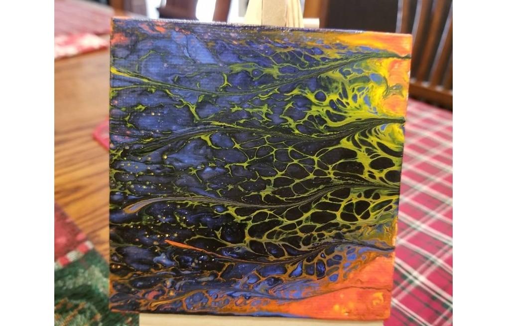 Acrylic Pour Painting Class Red Lion Pa 17356