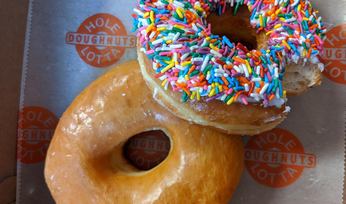 Hole Lotta Doughnuts (bite)