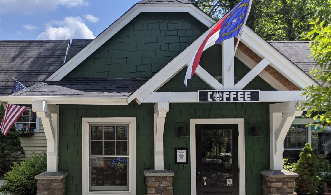 Bald Guy Storefront in Blowing Rock