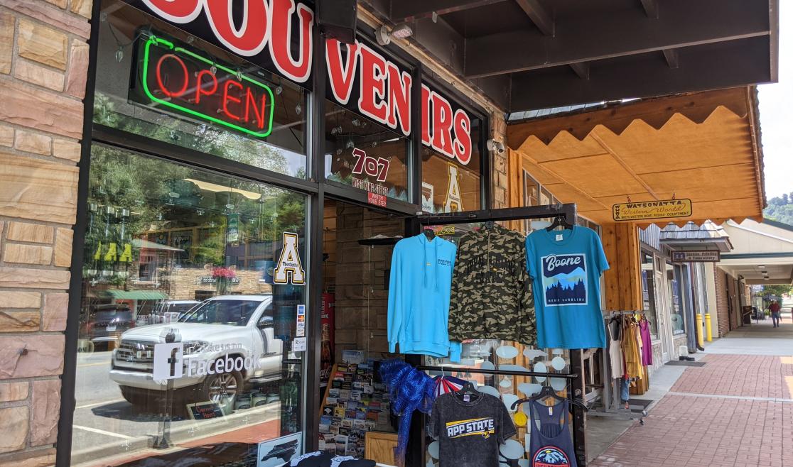 High Country Souvenirs Storefront
