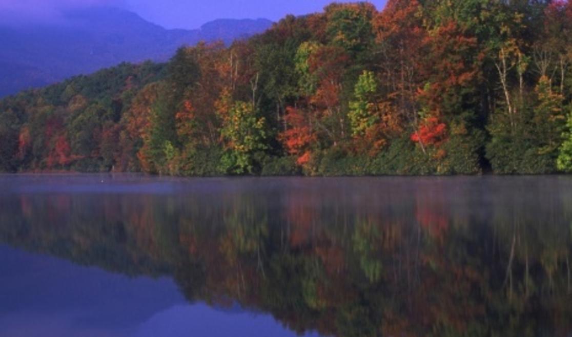 Price Lake in the Fall