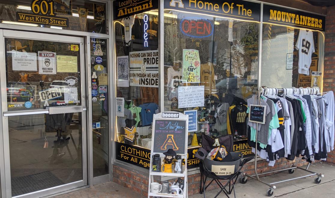 Appalachian Sportswear Storefront
