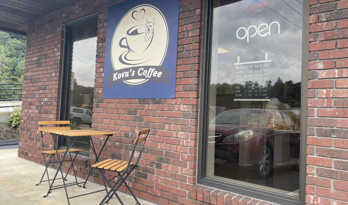 Kovu's Coffee Exterior